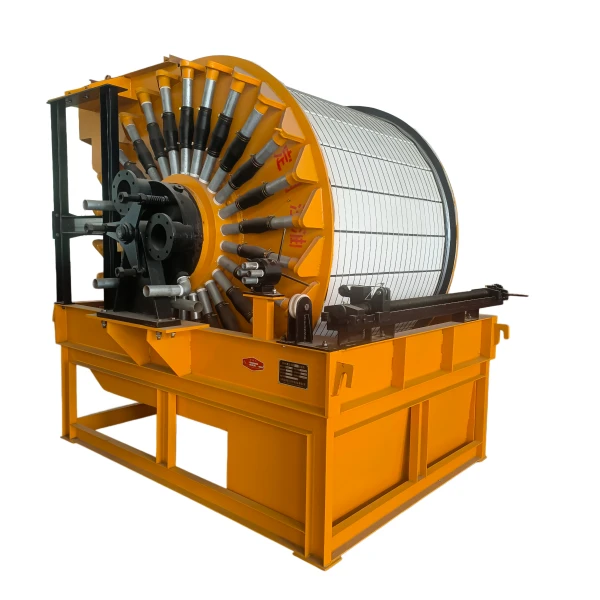 Cylindrical Vacuum Permanent Magnet Filter For Efficient Mineral Dewatering suppliers